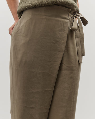Mijeong Park Wrap Pants, Olive