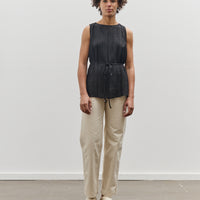 Mijeong Park Pleated Top, Black