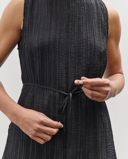 Mijeong Park Pleated Top, Black