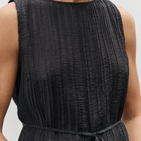 Mijeong Park Pleated Top, Black
