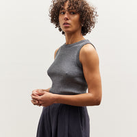 Mijeong Park Ribbed Knit Tank, Grey