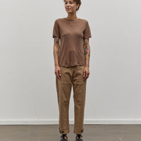 Mijeong Park Ribbed T-Shirt, Camel