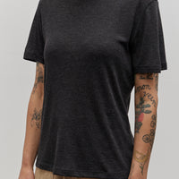 Mijeong Park Ribbed T-Shirt, Charcoal