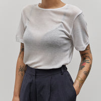 Mijeong Park Ribbed T-Shirt, White