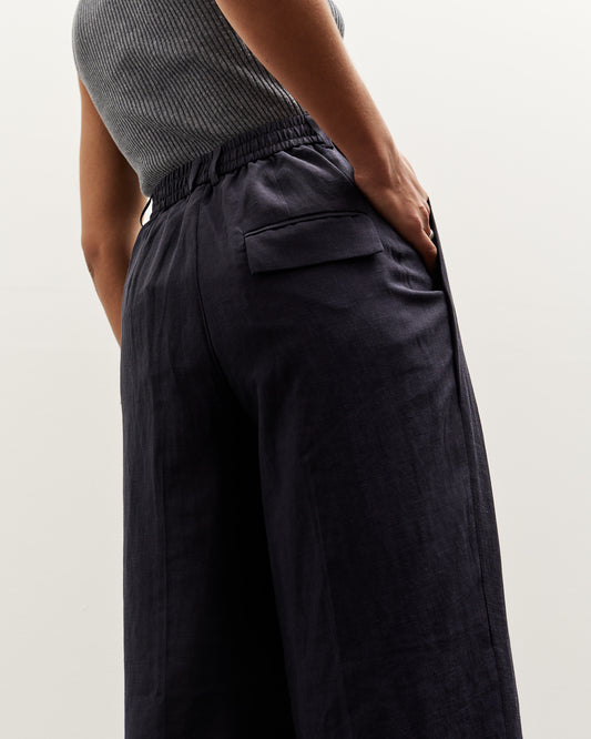 Mijeong Park Wide Leg Pants, Navy