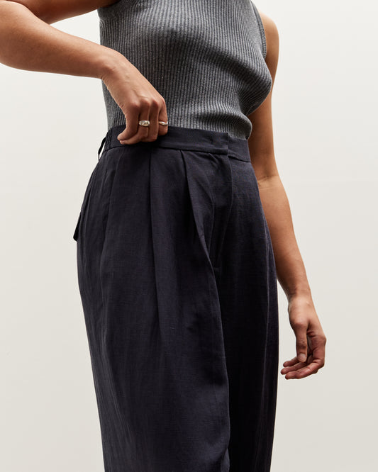 Mijeong Park Wide Leg Pants, Navy