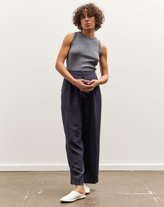 Mijeong Park Wide Leg Pants, Navy