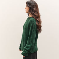 Mijeong Park Alpaca Blend Wholegarment Knit, Green