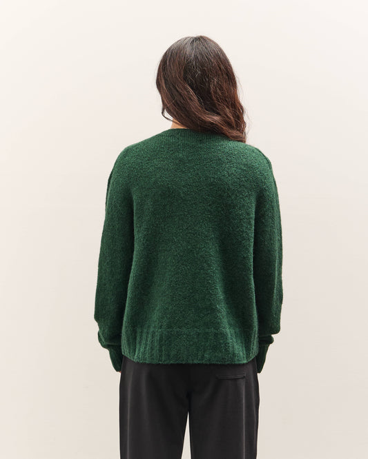 Mijeong Park Alpaca Blend Wholegarment Knit, Green