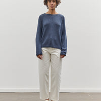 Mijeong Park Boatneck Sweater, Navy