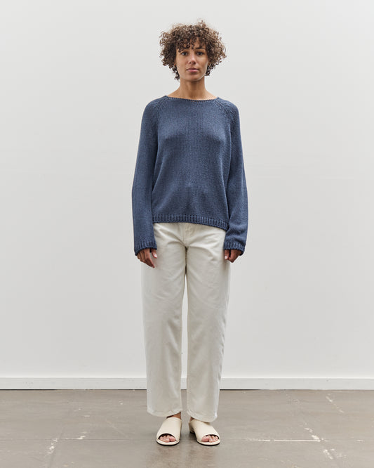 Mijeong Park Boatneck Sweater, Navy