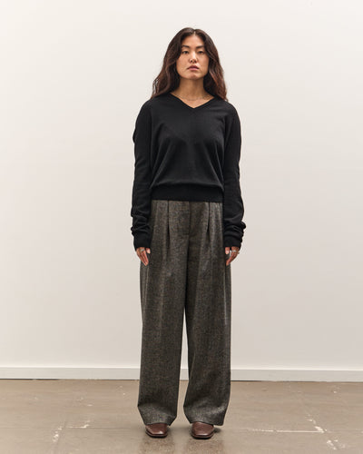 Mijeong Park Cashmere Blend V-Neck Knit, Black