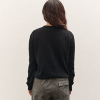 Mijeong Park Cashmere Blend V-Neck Knit, Black