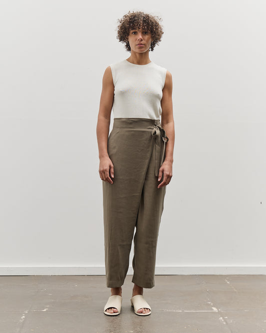 Mijeong Park Cotton Blend Sleeveless Knit Top, Ivory