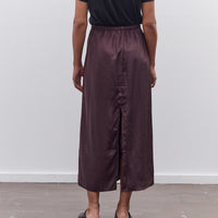 Mijeong Park Drawstring Midi Skirt, Dark Brown