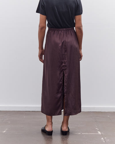 Mijeong Park Drawstring Midi Skirt, Dark Brown