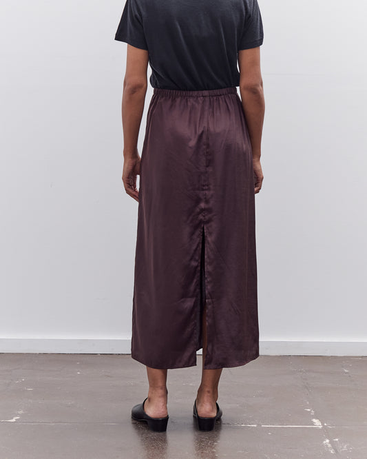 Mijeong Park Drawstring Midi Skirt, Dark Brown