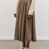 Mijeong Park Gathered Skirt, Light Brown