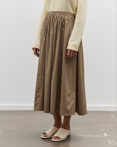 Mijeong Park Gathered Skirt, Light Brown