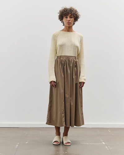 Mijeong Park Gathered Skirt, Light Brown