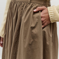 Mijeong Park Gathered Skirt, Light Brown