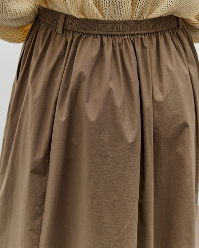 Mijeong Park Gathered Skirt, Light Brown