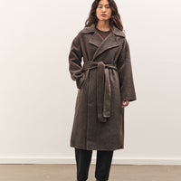 Mijeong Park Handmade Belted Wool Coat, Brown