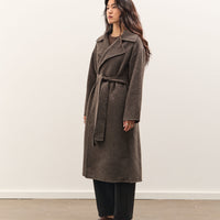 Mijeong Park Handmade Belted Wool Coat, Brown