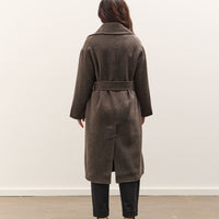 Mijeong Park Handmade Belted Wool Coat, Brown