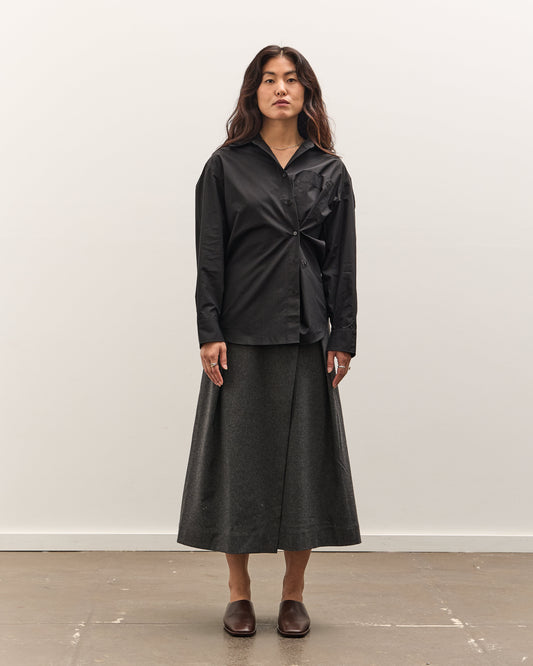 Mijeong Park Oversized Shirt, Black