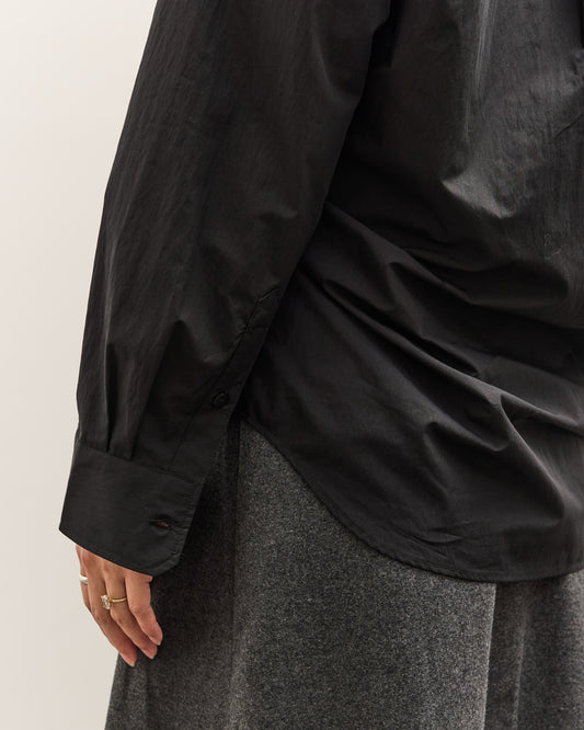 Mijeong Park Oversized Shirt, Black