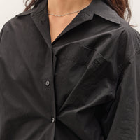 Mijeong Park Oversized Shirt, Black