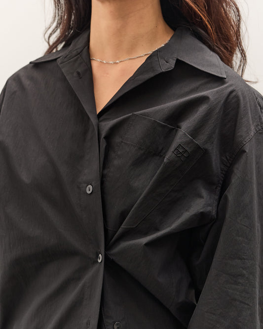Mijeong Park Oversized Shirt, Black