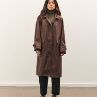 Mijeong Park Oversized Trench , Burgundy