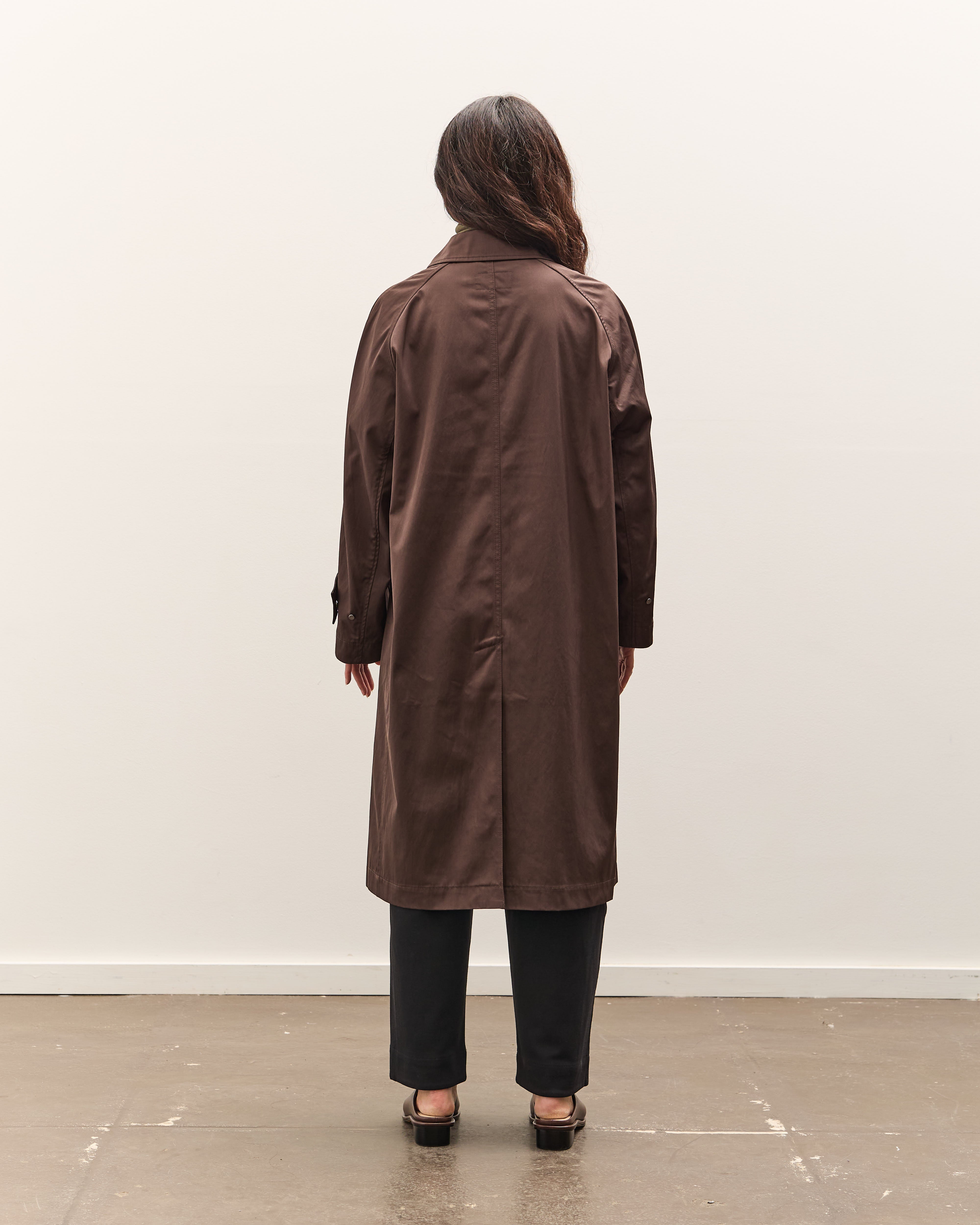 Mijeong Park Oversized Trench , Burgundy – Glasswing