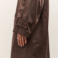Mijeong Park Oversized Trench , Burgundy