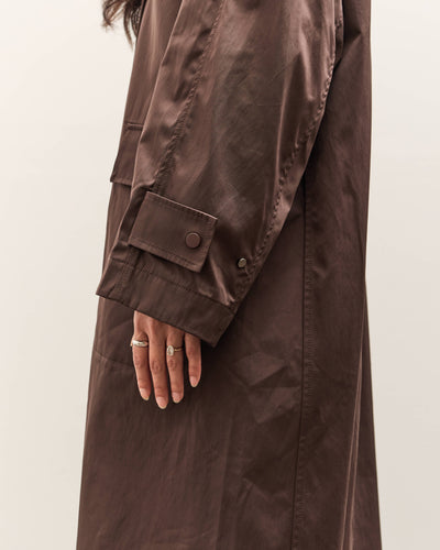 Mijeong Park Oversized Trench , Burgundy