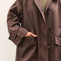 Mijeong Park Oversized Trench , Burgundy