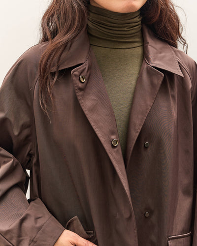 Mijeong Park Oversized Trench , Burgundy