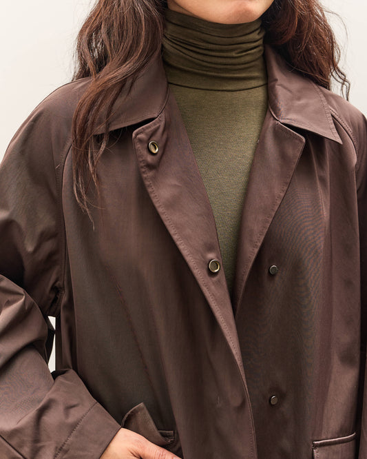 Mijeong Park Oversized Trench , Burgundy
