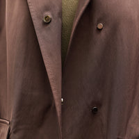 Mijeong Park Oversized Trench , Burgundy