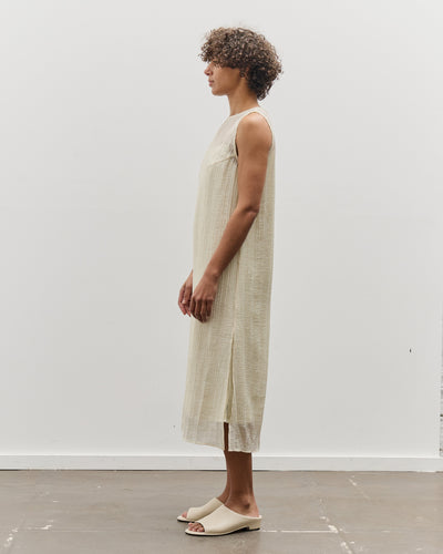 Mijeong Park Pleated Midi Dress, Cream