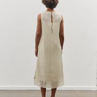 Mijeong Park Pleated Midi Dress, Cream