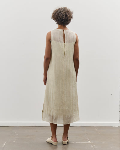 Mijeong Park Pleated Midi Dress, Cream