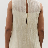Mijeong Park Pleated Midi Dress, Cream