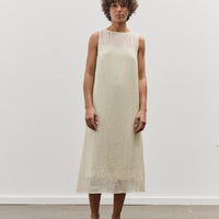 Mijeong Park Pleated Midi Dress, Cream