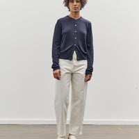 Mijeong Park Cotton Blend Cardigan, Navy
