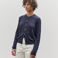 Mijeong Park Cotton Blend Cardigan, Navy