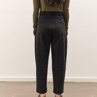 Mijeong Park Pleated Barrel Leg Pants, Black