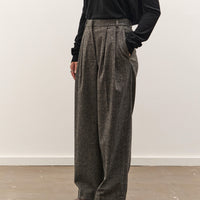 Mijeong Park Wool Blend Wide Leg Pants, Gray